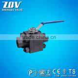 3PC FORGED SQUARE BALL VALVE thumbnail-1