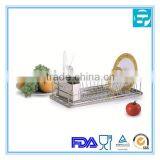 Steel Kitchen Houseware 2-Tier Dish Rack thumbnail-4