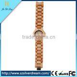 3atm Water Resistant Natural Wood Fashion Quartz Man Waterproof Wood Watch thumbnail-1