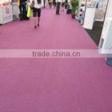 Best Price 100% Polyester Needle Punched Nonwoven Plain Surface Exhibition Carpet thumbnail-3