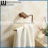 Promotional Fancy Design Zinc Alloy Rose Gold Finishing Bathroom Accessories Wall Mounted Toilet Paper Holder thumbnail-3