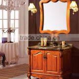 WTS2699 Antique Victorian Brown Bathroom Mirror Cabinet Bathroom Furniture thumbnail-2
