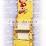 Cardboard Paper Hook Display Rack, Corrugated Cardboard Paper Hook Display Rack, Paper Hook Display Rack
