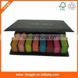 8 Arrow Sticky Note in Embossed PU Holder,desktop Calendar Sticky Note With Leather Box thumbnail-6