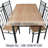 Modern Dining Set, Metal Dining, Dining Table, Dining Chair, Dining Set thumbnail-1
