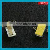 Holding Plastic Badge Clip With Foam Tape to Connect