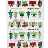 Wholesale Christmas New Design 100% Polyester Printed Towel thumbnail-4