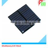 65x65 0.275W 5.5V 50mA mini solar panel