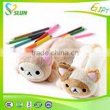 Factory Direct Sale Lovely Hot Selling Animal Shape Plush Pencil Case thumbnail-5