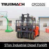 CPCD50S 5Ton China Small Industrial Diesel Forklift thumbnail-1