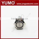LA19-ASJ-11D-IP67-S B 24V Medical Treatment Elevator Equipment Micro Switch Waterproof Metal Push Button thumbnail-1
