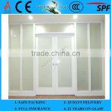 Cheap Sandblasted Glass Door Decoration Mirrors for Hair Salon thumbnail-1