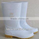 Waterproof High Ankle Moist/wet Conditions Food Factory White Long Boots thumbnail-2