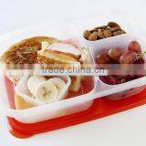 3-compartment Bento Lunch Box BPA Free Kids Lunch Box thumbnail-3
