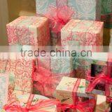 Colorful Wired Organza Christmas Decoration Ribbon thumbnail-4