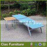 Outdoor Furniture Liquidation PVC Wood Lounger thumbnail-2