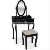 Dressing Table With Swing Mirror One Drawer Bedroom French Style thumbnail-3