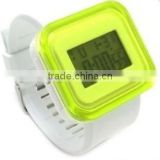 High quality electronic watch core silicone digital watch