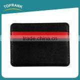 Toprank New Product Personalized Travel Pouch Wallet Slim PU Wallet Credit Card Holder With Two Pockets thumbnail-2