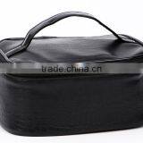 Black Snake Leather Travel Bags With Top Handle thumbnail-2