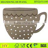 Tabletop Tea Coffee Cup Wood Coaster thumbnail-1