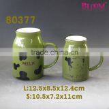 Customized High Quality Milk Breakfast Ceraimc Cup thumbnail-1