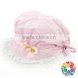 wholesale baby hat cotton pink lace hat baby caps and hats