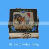 Animal Shape Ceramic Cup Coaster thumbnail-1