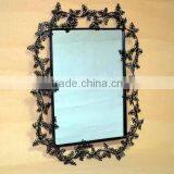 Metal Wall Mirror With Butterfly thumbnail-1