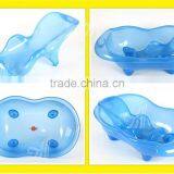 Wholesale Transparent Color Baby Bath Tub Portable thumbnail-5