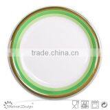 Cheap Round Handpainting Ceramic Dinner Plate