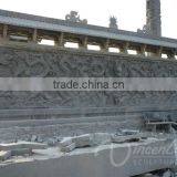 China Supplier Indoor Decoration Stone Carving Lotus Marble Relief Sculpture thumbnail-6