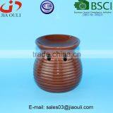 BSCI Audit Factory Brown and Terracotta Ceramic Aroma Diffuser, Essential Oil Diffuser thumbnail-1