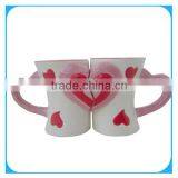 Heart Shape Couple Coffee Mug thumbnail-1