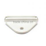 White Plastic Chafe With Rectangle Loop and Roller in 2" , Rectangle W/Roller Chafe, Plastic Chafe With Metal Loop thumbnail-3