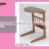Home Furniture Round Shape Wooden End Tea Table Round High Coffee Table thumbnail-5