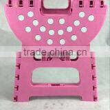 Plastic Round Mini Portable Folding Stool for Kids thumbnail-3