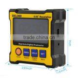 Angle Finder Cube Digital Magnetic Protractor Gauge Inclinometer Level Box thumbnail-5