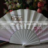 Factory Price Fabric Plastic Hand Fan thumbnail-3