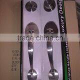 ANSI Grade 2 Zinc Lever Handleset Door Handle Lock Set For Bedroom thumbnail-2