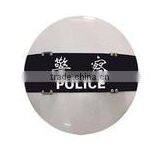 Diameter 530mm Round Shield Anti Riot Protective Shield/Transparent Polycarbonate Riot Shield thumbnail-4