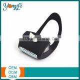 2015 Hot Sales Bike Cycling Bicycle Rear Light 7 LED Silicone LED Bike Light thumbnail-1