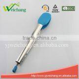 WCK004 Premium Comfort Stainless Steel Locking Kitchen Tongs Food Tong With Silicone Heads, Good Grip thumbnail-1