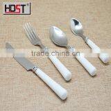 BSCI, FDA, LFGB, Coloured Plastic Handle Cutlery thumbnail-1