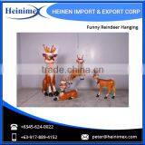 Hot Sale Christmas Decoration Funny Reindeer Hanging thumbnail-4