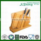 New Design Eco-friendly Bamboo Knife Block thumbnail-6