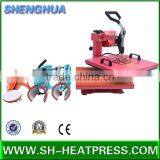 Multi-functional 8 in 1 6 in 1 5 in 1 4 in 1 T-shirt Combo Heat Press Machine thumbnail-6
