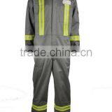 NFPA2112 C/N FR Safety Coverall With Reflective Tapes for Oil Field Workers thumbnail-1