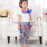 Wholesale Baby Fall Pompom Outfits Boutique Kids Two Pieces Clothing Set thumbnail-4