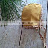 Polka Dots Cotton Baby Hat Hot Selling Bonnet Readymade Garments Wholesale thumbnail-3